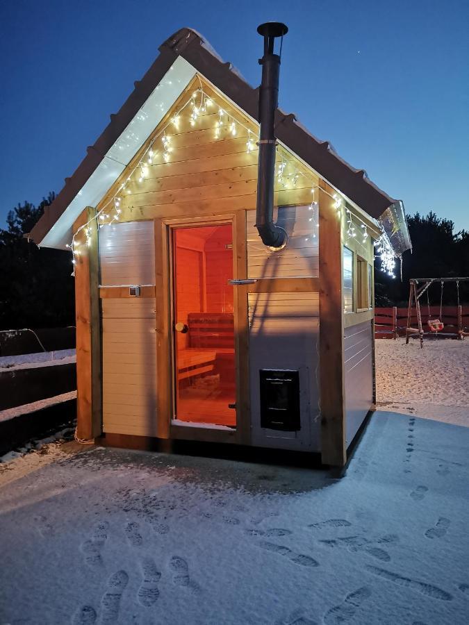 Апартаменты Agrochalupki Korczowa Экстерьер фото